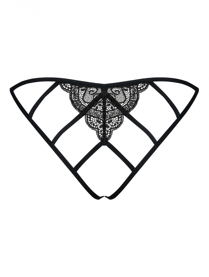 Seksualios Obsessive kelnaitės MIAMOR CROTCHLESS PANTIES