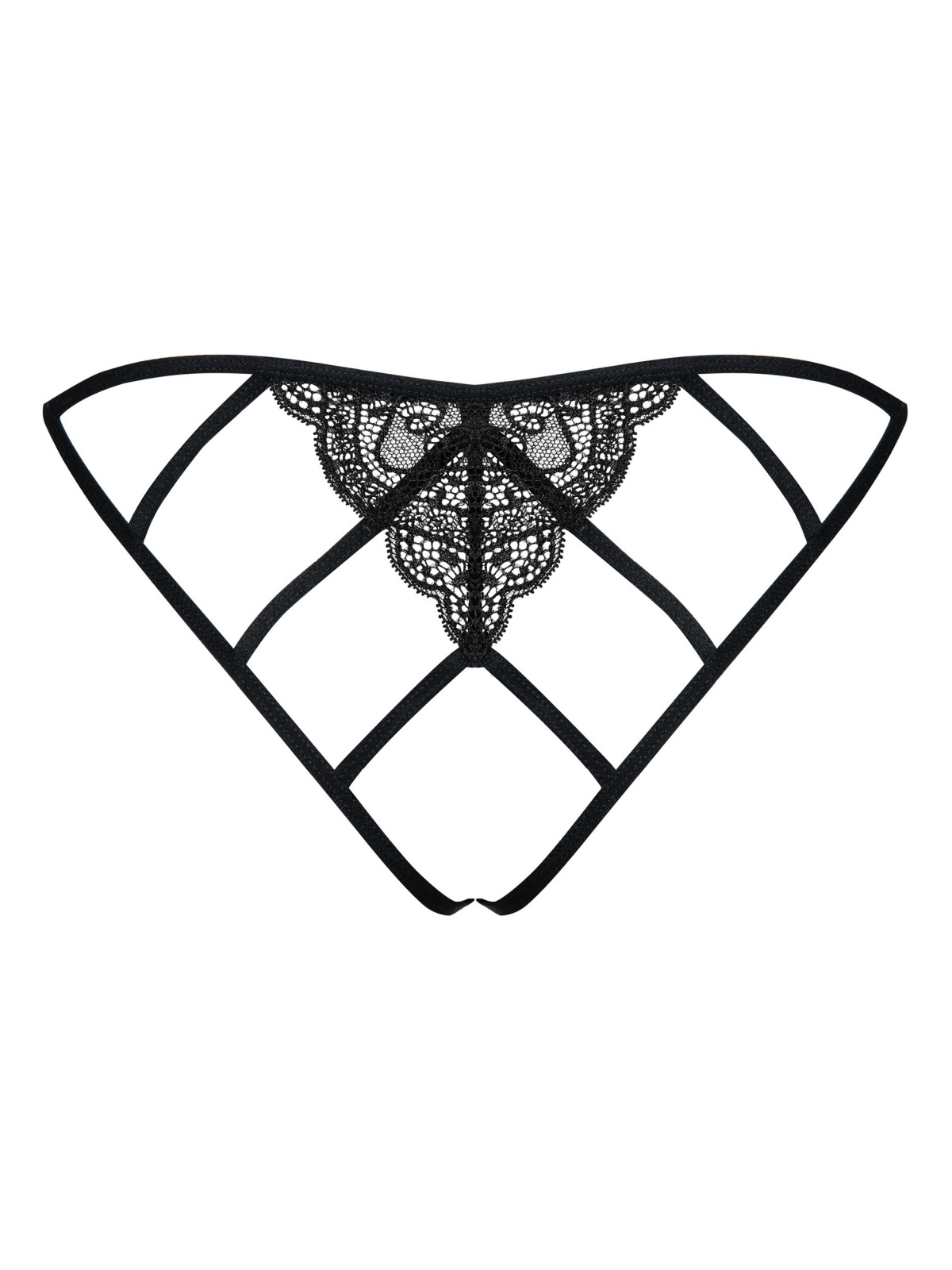 Seksualios Obsessive kelnaitės MIAMOR CROTCHLESS PANTIES