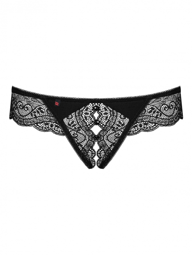 Seksualios Obsessive kelnaitės MIAMOR CROTCHLESS THONG