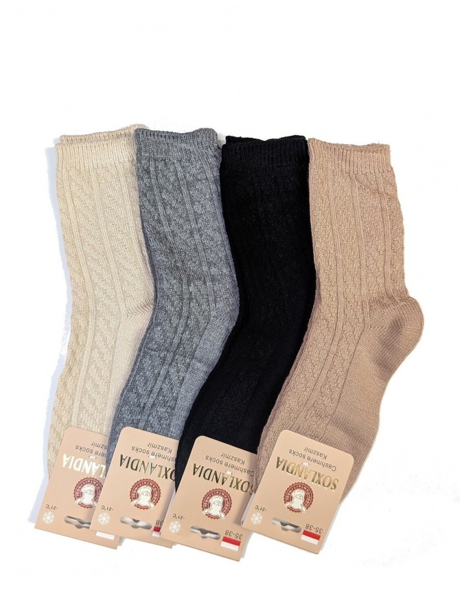 Vilnos kojinės SOXLANDIA, spalvų pasirinkimas