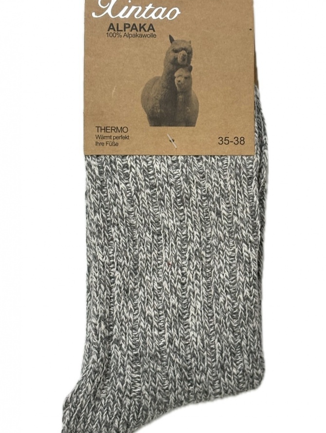 Melanžinės termo vilnos kojinės, įvairių spalvų