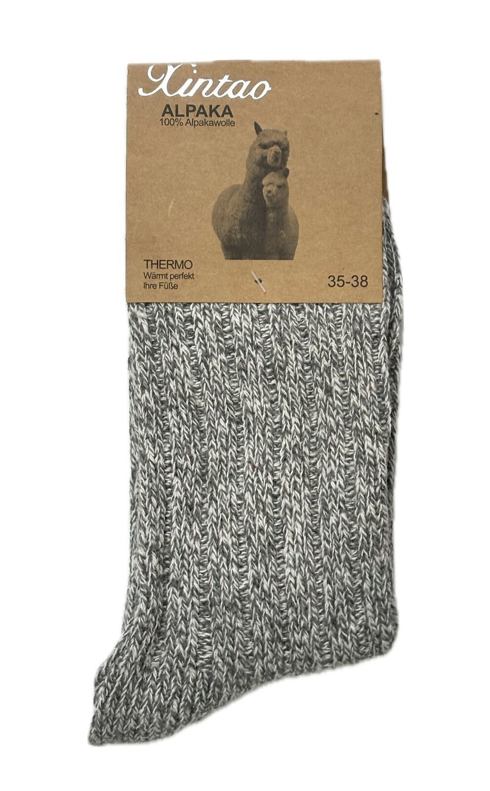 Melanžinės termo vilnos kojinės, įvairių spalvų