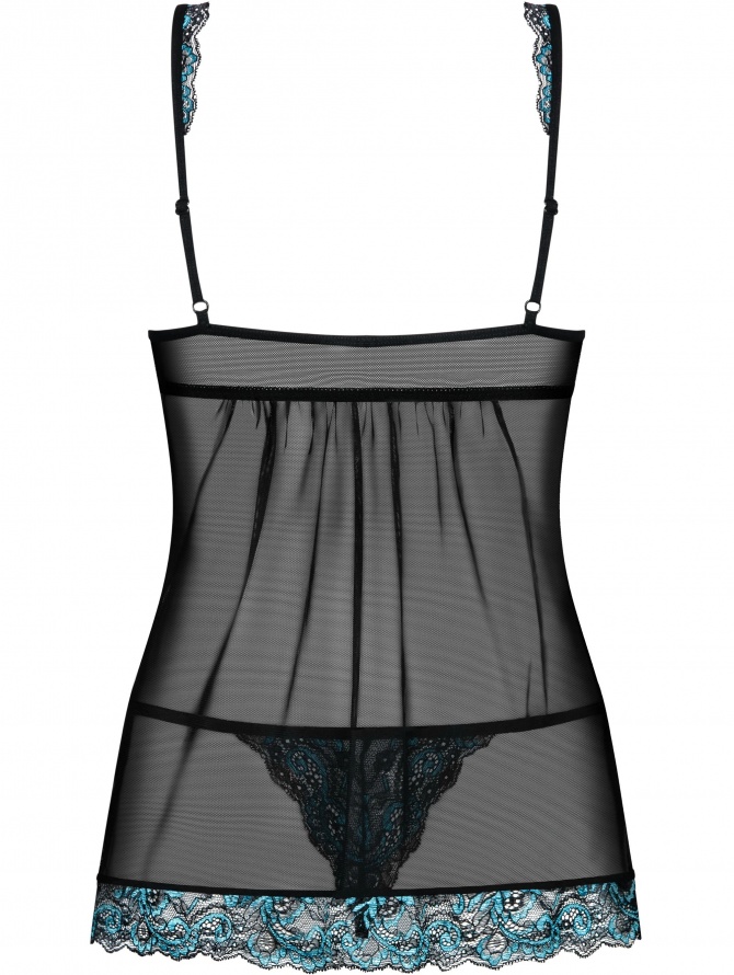 Obsessive peniuaras AMANTA BABYDOLL, juodos spalvos