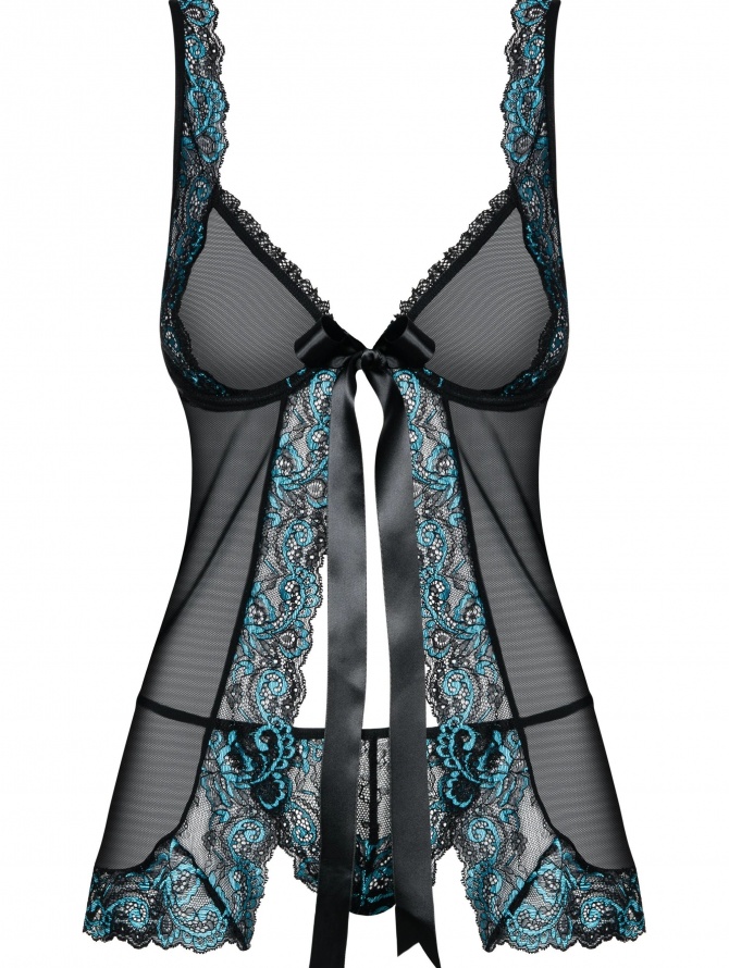 Obsessive peniuaras AMANTA BABYDOLL, juodos spalvos