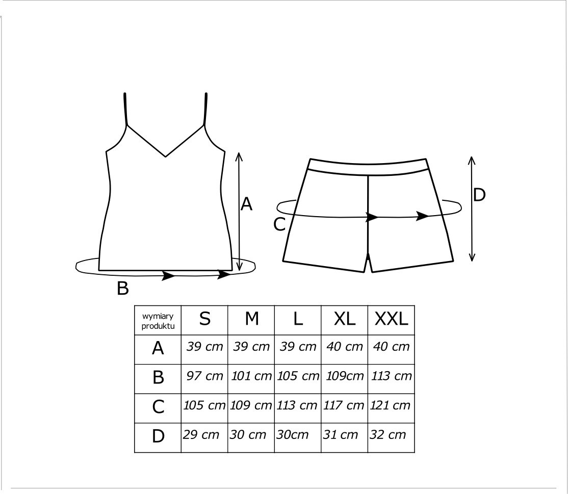 Donna trumpa rožinė zebro rašto medvilnės pižama su šortais ZEBRA TOP S-XXL