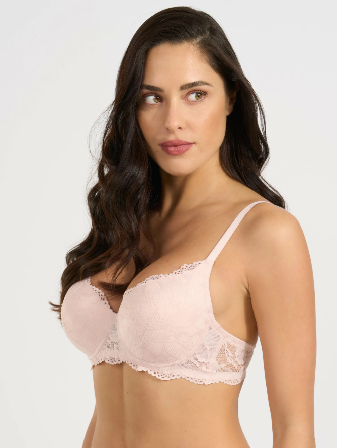 Spiman pakietinta liemenėlė su lankeliais NOEMI CIPRIA su nėriniais