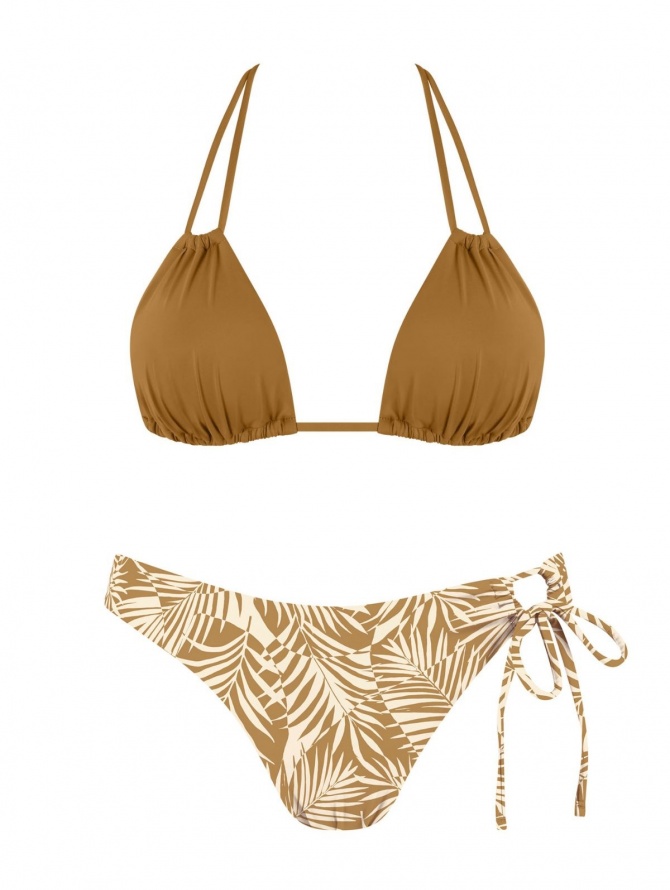 MrMiss bikini kelnaitės BROWN SUGAR