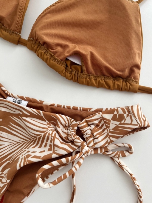 MrMiss bikini kelnaitės BROWN SUGAR