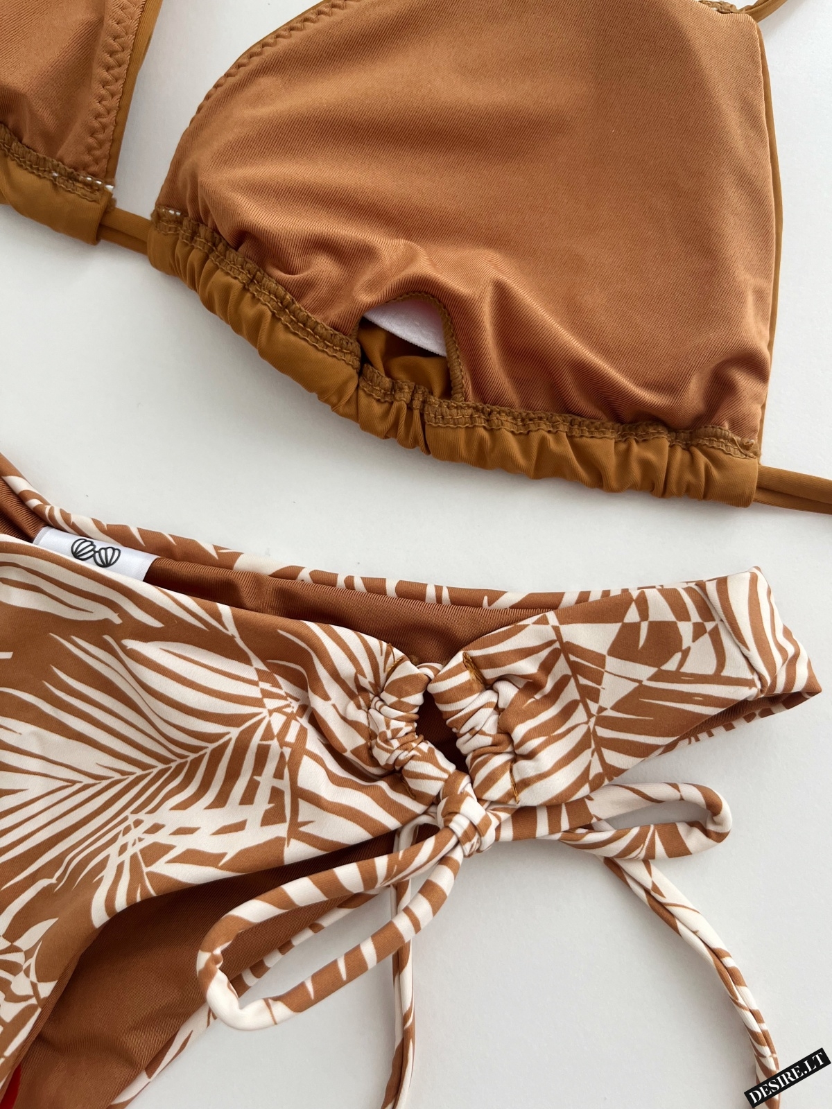 MrMiss bikini kelnaitės BROWN SUGAR