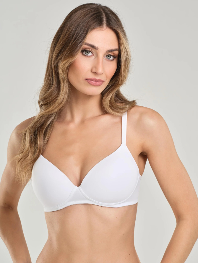 Spiman bevielė pakietinta liemenėlė 395 BIANCO