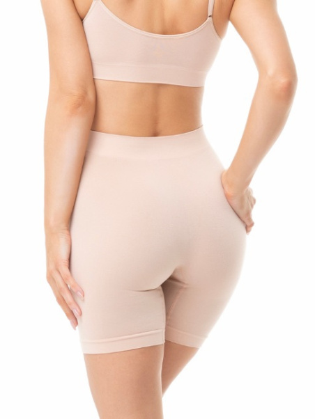 Julimex bambukiniai šortukai apsauginiai vasaros šortukai nuo šlaunų nutrynimo BAMBOO BERMUDA SHORTS NUDE S-XXL desire.lt