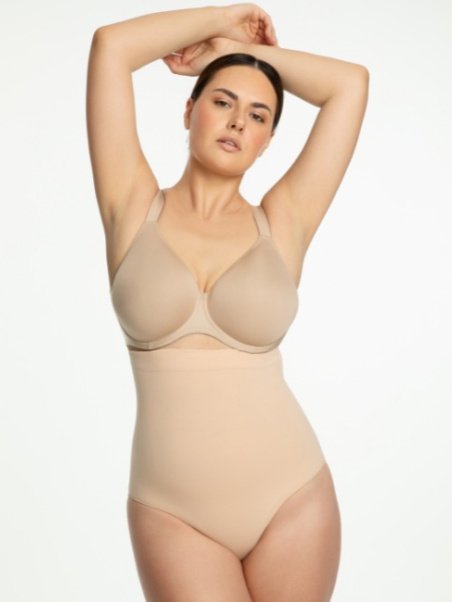 Julimex formuojančios besiūlės klasikinės kelnaitės 441 NUDE S-XXL, desire.lt
