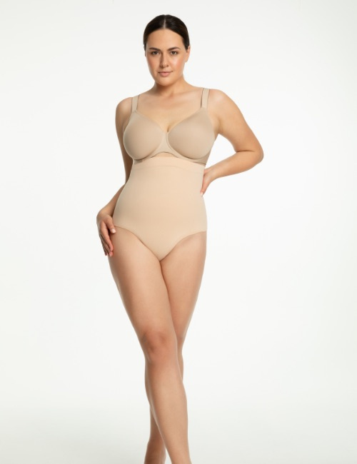 Julimex formuojančios besiūlės klasikinės kelnaitės 441 NUDE S-XXL, desire.lt