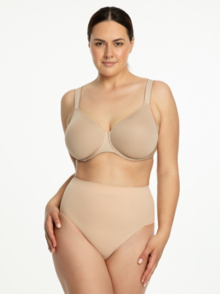 Julimex Formuojančios kasdieninės besiūlės klasikinės kelnaitės SEAMLESS MAXI 471 NUDE NUDE S-XXL, desire.lt