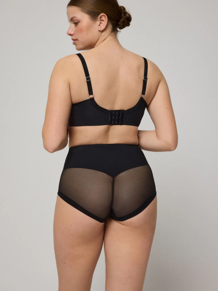 Ysabel Mora formuojančios kasdieninės klasikinės kelnaitės aukštintu juosmeniu LYDIA BLACK S-XXL desire.lt