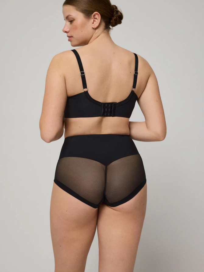 Ysabel Mora formuojančios kasdieninės klasikinės kelnaitės aukštintu juosmeniu LYDIA BLACK S-XXL desire.lt