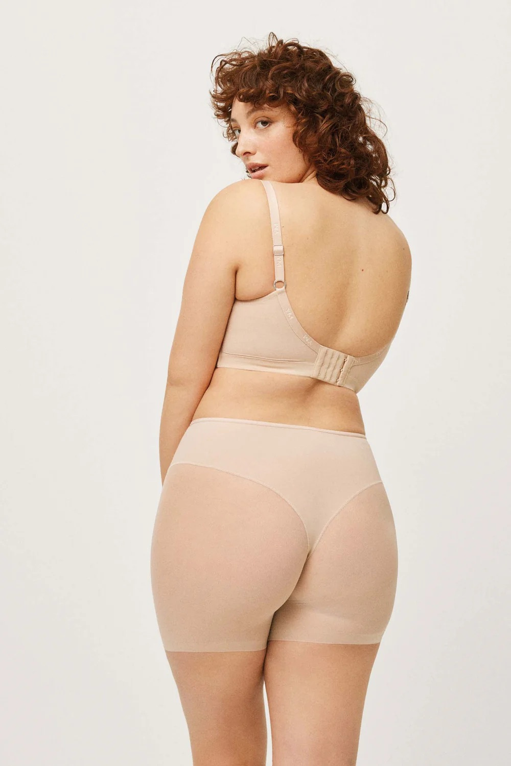 Ysabel Mora formuojantys lazeriu kirpti apsauginiai šortukai nuo šlaunų trynimo ADEA NUDE M-XXL desire.lt