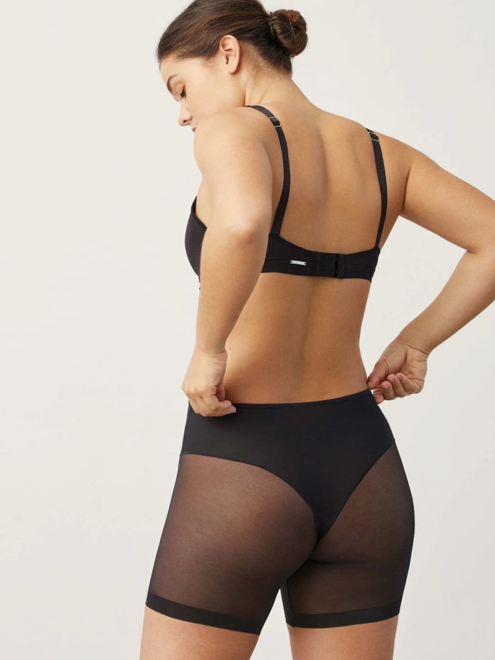 Ysabel Mora formuojantys lazeriu kirpti apsauginiai šortukai nuo šlaunų trynimo ADEA BLACK M-XXL desire.lt