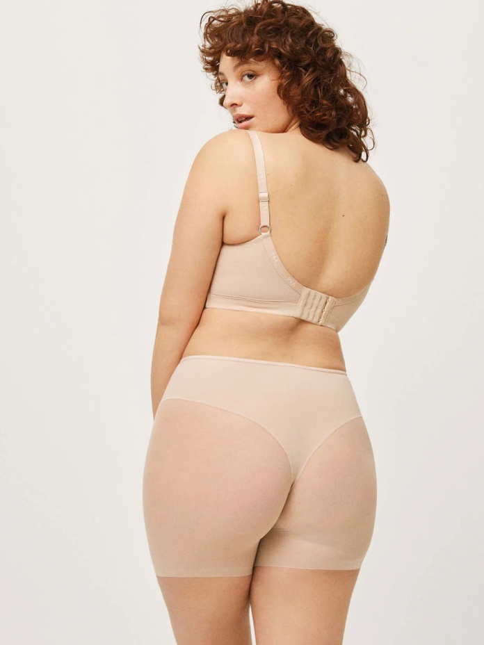 Ysabel Mora formuojantys lazeriu kirpti apsauginiai šortukai nuo šlaunų trynimo ADEA NUDE M-XXL desire.lt