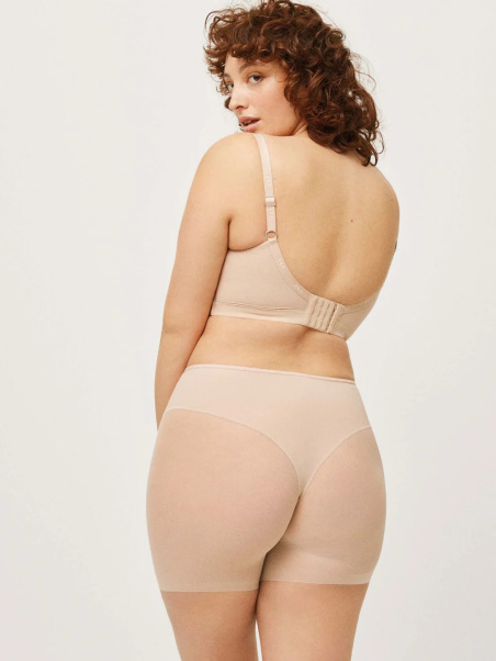 Ysabel Mora formuojantys lazeriu kirpti apsauginiai šortukai nuo šlaunų trynimo ADEA NUDE M-XXL desire.lt