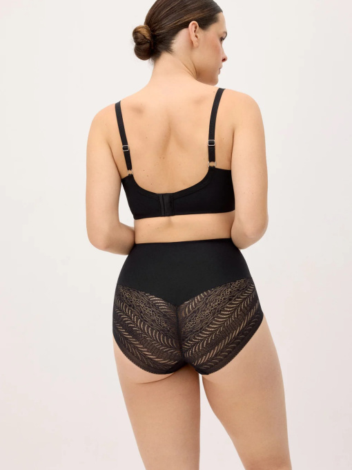 Ysabel Mora formuojančios vidutinės kompresijos klasikinės kelnaitės aukštintu juosmeniu LIDY BLACK S-XXL desire.lt