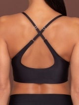 ByeBra liemenėlė TOP ROUND NECK, juodos spalvos