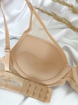 Apatinių komplektas CLARA push-up, nude spalvos