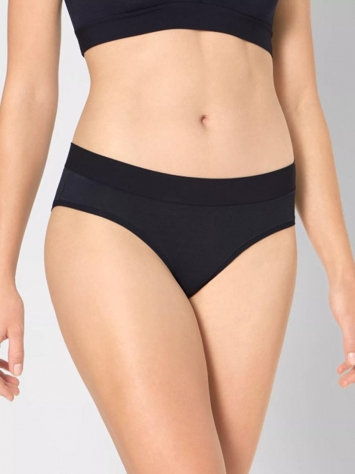 Sloggi GO ALLROUND 10201592 hipster kelnaitės, juodos spalvos