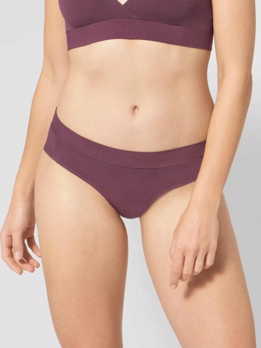 Modalo kelnaitės moterims Sloggi 10201592 GO Allround hipster, violetinės spalvos