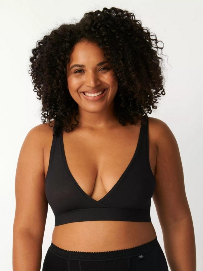 Braletė Sloggi GO Allround bralette 10201636, juodos spalvos