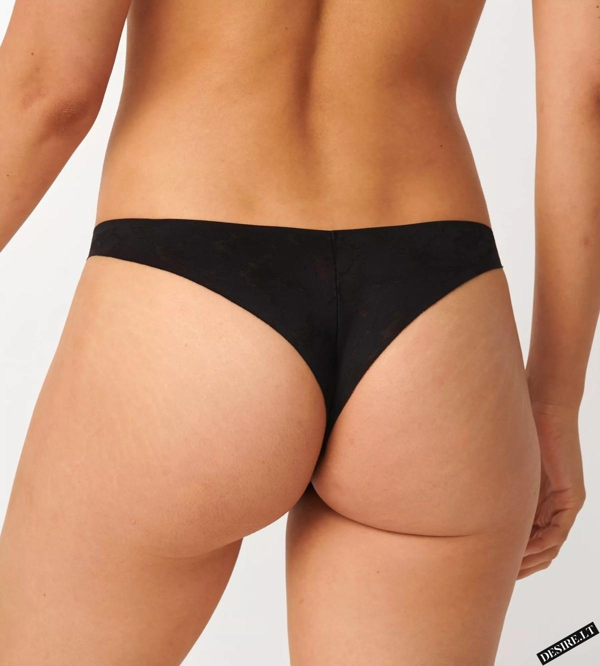 Besiūlis apatinių komplektas Sloggi ZERO FEEL LACE, juodos spalvos
