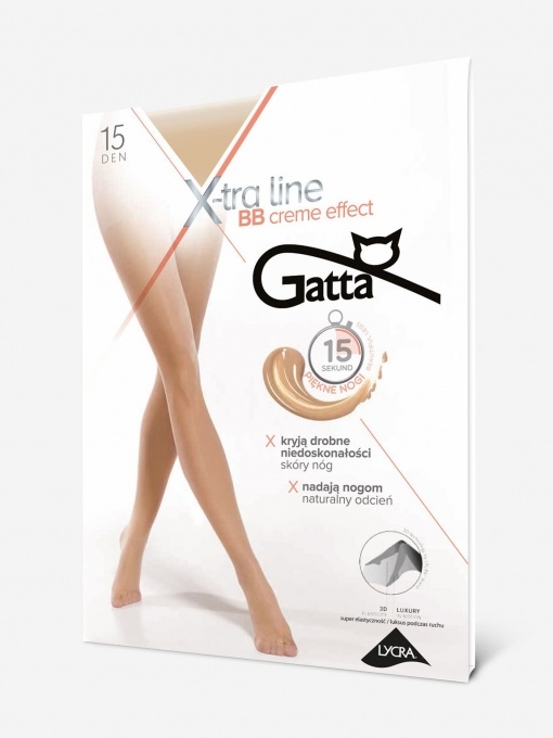 Spalvą išlyginančios pėdkelnės BB CREME EFFECT, 15 denų
