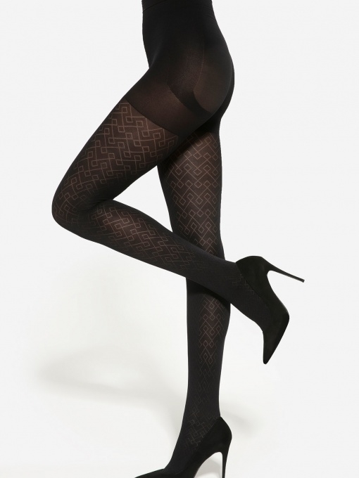 Koreguojančios GATTA pėdkelnės su push-up MODELINE 03, nero