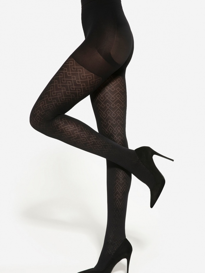 Koreguojančios GATTA pėdkelnės su push-up MODELINE 03, nero