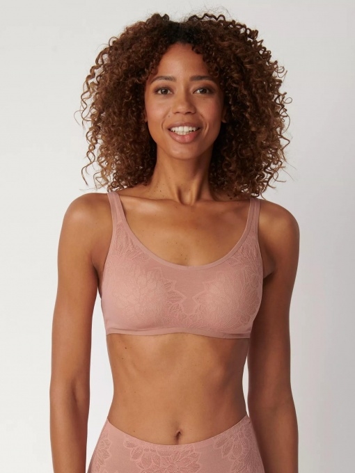 Inovatyvi Triumph liemenėlė formuotais kaušeliais FIT SMART P EX, rožinės spalvos