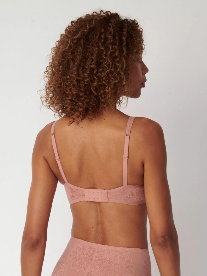 Inovatyvi Triumph liemenėlė formuotais kaušeliais FIT SMART P EX, rožinės spalvos