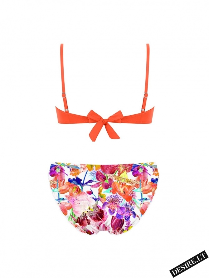 MrMiss push-up bikini maudymosi kostiumėlis ORANGE SUMMER