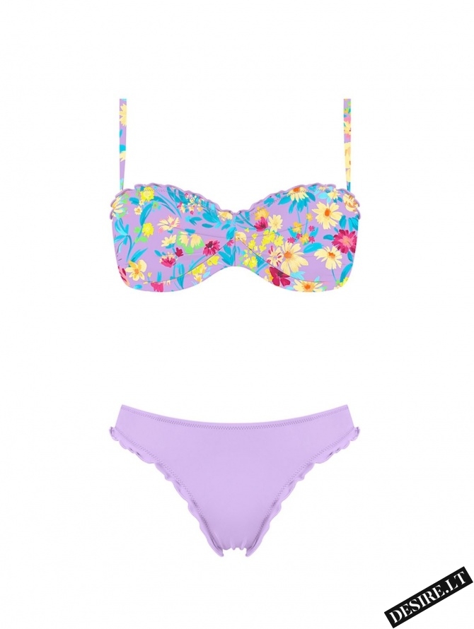 MrMiss bikini maudymosi kostiumėlis LILAC SUMMER