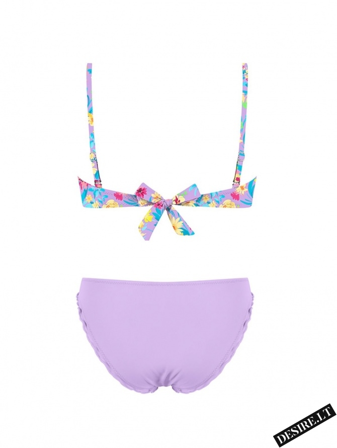 MrMiss bikini maudymosi kostiumėlis LILAC SUMMER