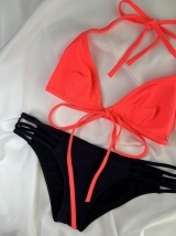Sloggi bikini maudymosi kostiumėlis HOT SUMMER NEON/BLACK