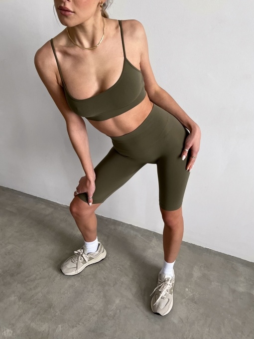 Besiūlė SIA WEAR braletė MINIMAL IGUANA, chaki spalvos