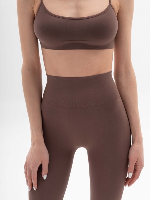 Besiūlė SIA WEAR braletė MINIMAL COFFEE, rudos spalvos