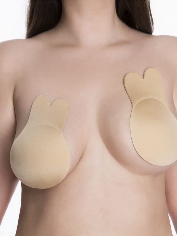 Julimex krūtinę pakeliantys spenelių lipdukai RABBIT NUDE PS-10