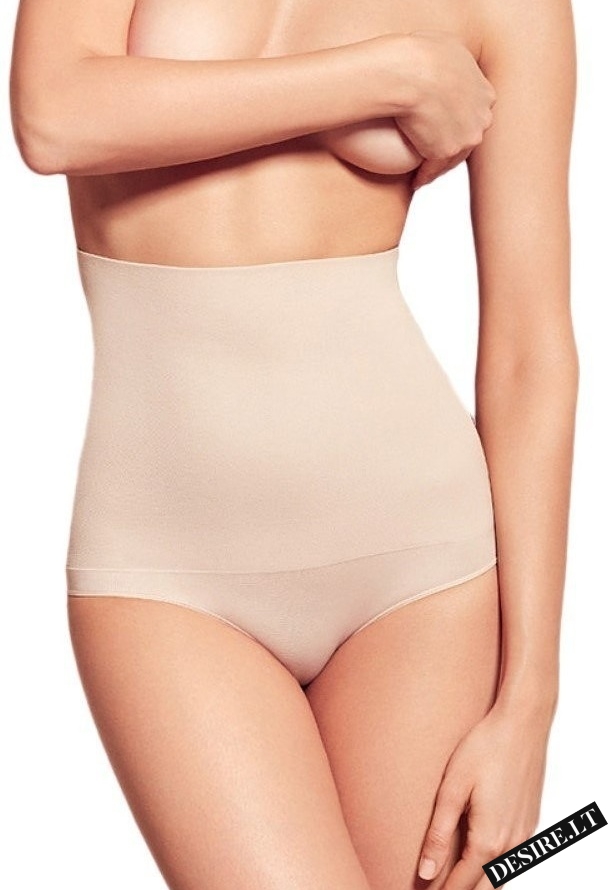 Gatta formuojančios kelnaitės BIKINI HIGH WAIST, nude