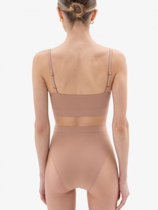 Besiūlė braletė MACCHIATO, rusvos spalvos