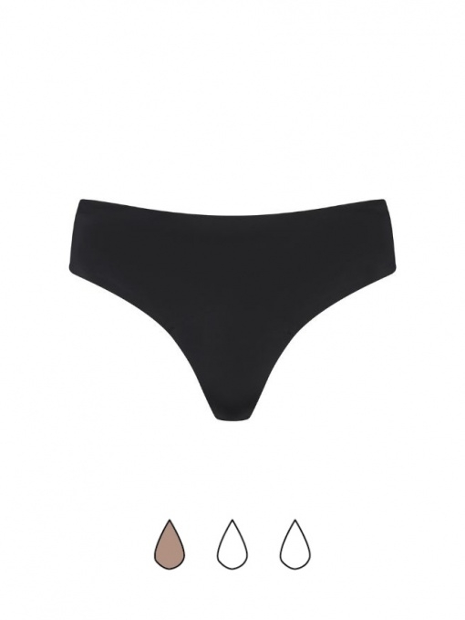 Mažo sugeriamumo Bye Bra menstruacinės tanga kelnaitės PERIOD THONG