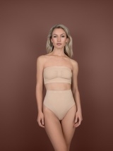 Stiprios kompresijos BYE BRA formuojančios besiūlės tanga kelnaitės SOFT TOUCH THONG NUDE