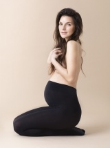 Pėdkelnės nėščiosioms JUNO, 50 denų, juodos spalvos