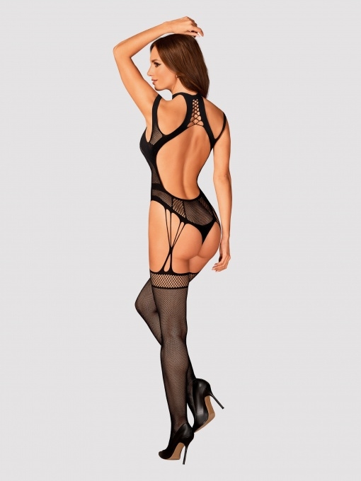 Obsessive pikantiška viso kūno kojinė G327, juoda