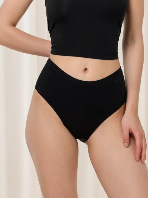 Klasikinių 2 vnt. modalo kelnaičių rinkinys Triumph SMART NATURAL MAXI EX 2P BLACK